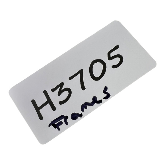 Oxydo Black Full Rim Rectangular Eyeglasses Frame 56-19-130mm H3705 - Picture 8 of 8